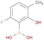 6-Fluoro-2-hydroxy-3-methylphenylboronic acid