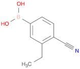 Boronic acid, B-(4-cyano-3-ethylphenyl)-