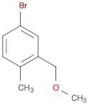 4-Bromo-2-(methoxymethyl)-1-methylbenzene
