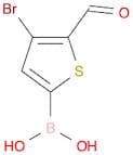 (4-bromo-5-formylthiophen-2-yl)boronicacid