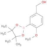 [4-methoxy-3-(tetramethyl-1,3,2-dioxaborolan-2-yl)phenyl]methanol