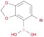 (5-bromobenzo[d][1,3]dioxol-4-yl)boronicacid