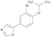 Oxazole, 5-[3-bromo-4-(1-methylethoxy)phenyl]-