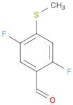 Benzaldehyde, 2,5-difluoro-4-(methylthio)-