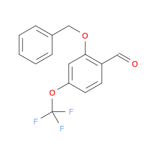 Benzaldehyde, 2-(phenylmethoxy)-4-(trifluoromethoxy)-