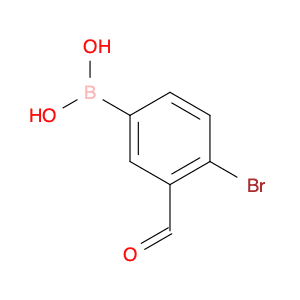 (4-bromo-3-formylphenyl)boronicacid