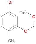 Benzene, 4-bromo-2-(methoxymethoxy)-1-methyl-
