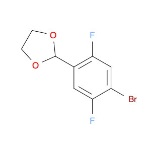 1,3-Dioxolane, 2-(4-bromo-2,5-difluorophenyl)-