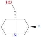 (2R,7aS)-2-fluorotetrahydro-1H-pyrrolizine-7a(5H)-methanol