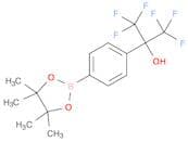 1,1,1,3,3,3-Hexafluoro-2-(4-(4,4,5,5-tetramethyl-1,3,2-dioxaborolan-2-yl)phenyl)propan-2-ol