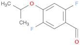 Benzaldehyde, 2,5-difluoro-4-(1-methylethoxy)-