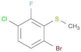1-Bromo-4-chloro-3-fluoro-2-methylsulfanyl-benzene