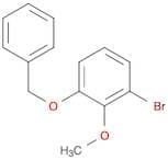Benzene, 1-bromo-2-methoxy-3-(phenylmethoxy)-