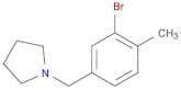 1-(3-Bromo-4-methylbenzyl)pyrrolidine