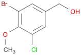 (3-Bromo-5-chloro-4-methoxyphenyl)methanol