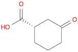 Cyclohexanecarboxylic acid, 3-oxo-, (S)-