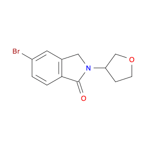 5-Bromo-2-(tetrahydrofuran-3-yl)isoindolin-1-one