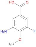 3-Amino-5-fluoro-4-methoxybenzoic acid