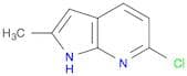 6-chloro-2-methyl-1H-pyrrolo[2,3-b]pyridine