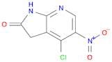 4-chloro-5-nitro-1,3-dihydropyrrolo[2,3-b]pyridin-2-one