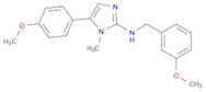 5-(4-Methoxyphenyl)-N-[(3-methoxyphenyl)methyl]-1-methyl-1H-imidazol-2-amine