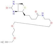 5-((3aS,4S,6aR)-2-Oxohexahydro-1H-thieno[3,4-d]imidazol-4-yl)-N-(2-(2-(2-(prop-2-yn-1-yloxy)ethoxy…
