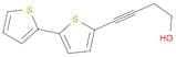 4-[2,2'-Bithiophen]-5-yl-3-butyn-1-ol