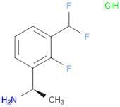 (1R)-1-[3-(difluoromethyl)-2-fluoro-phenyl]ethanamine;hydrochloride
