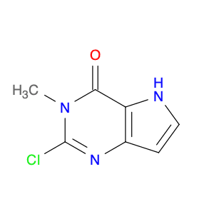 2-Chloro-3-methyl-3H-pyrrolo[3,2-d]pyrimidin-4(5H)-one