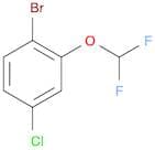 1-Bromo-4-chloro-2-(difluoromethoxy)benzene