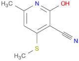 6-Methyl-4-(methylthio)-2-oxo-1,2-dihydropyridine-3-carbonitrile