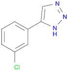 5-(3-Chlorophenyl)-1H-1,2,3-triazole