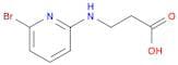3-((6-Bromopyridin-2-yl)amino)propanoicacid