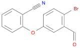 2-(4-Bromo-3-formylphenoxy)benzonitrile