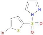 1-((5-Bromothiophen-2-yl)sulfonyl)-1H-pyrazole