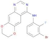 N-(3-Bromo-2-fluorophenyl)-7,8-dihydro-[1,4]dioxino[2,3-g]quinazolin-4-amine