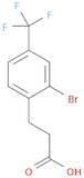 3-(2-Bromo-4-(trifluoromethyl)phenyl)propanoic acid