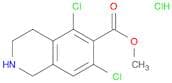 Methyl 5,7-dichloro-1,2,3,4-tetrahydroisoquinoline-6-carboxylate monohydrochloride