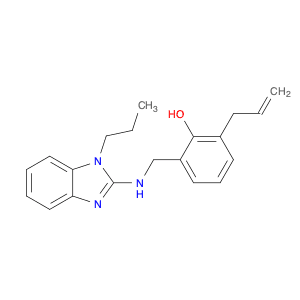 2-Allyl-6-(((1-propyl-1H-benzo[d]imidazol-2-yl)amino)methyl)phenol