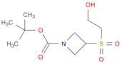 tert-Butyl3-((2-hydroxyethyl)sulfonyl)azetidine-1-carboxylate