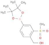 (2-(Methylsulfonyl)-4-(4,4,5,5-tetramethyl-1,3,2-dioxaborolan-2-yl)phenyl)methanol