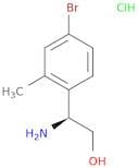 (S)-2-Amino-2-(4-bromo-2-methylphenyl)ethan-1-ol hydrochloride