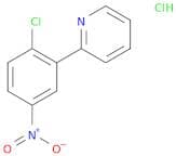 2-(2-Chloro-5-nitrophenyl)pyridine hydrochloride