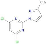 4,6-Dichloro-2-(3-methyl-1H-pyrazol-1-yl)pyrimidine