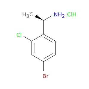 (R)-1-(4-Bromo-2-chlorophenyl)ethan-1-amine hydrochloride