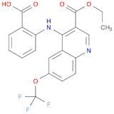 2-((3-(Ethoxycarbonyl)-6-(trifluoromethoxy)quinolin-4-yl)amino)benzoic acid