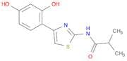 N-(4-(2,4-Dihydroxyphenyl)thiazol-2-yl)isobutyramide