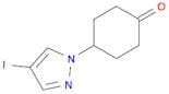 4-(4-Iodo-1H-pyrazol-1-yl)cyclohexanone