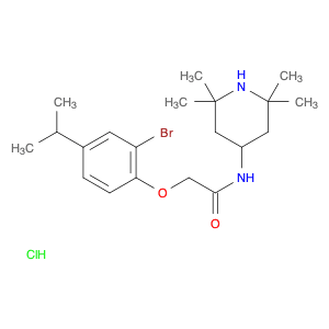 2-(2-Bromo-4-isopropylphenoxy)-N-(2,2,6,6-tetramethylpiperidin-4-yl)acetamidehydrochloride