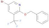 2-(Benzyloxy)-5-bromo-3-(trifluoromethyl)pyridine